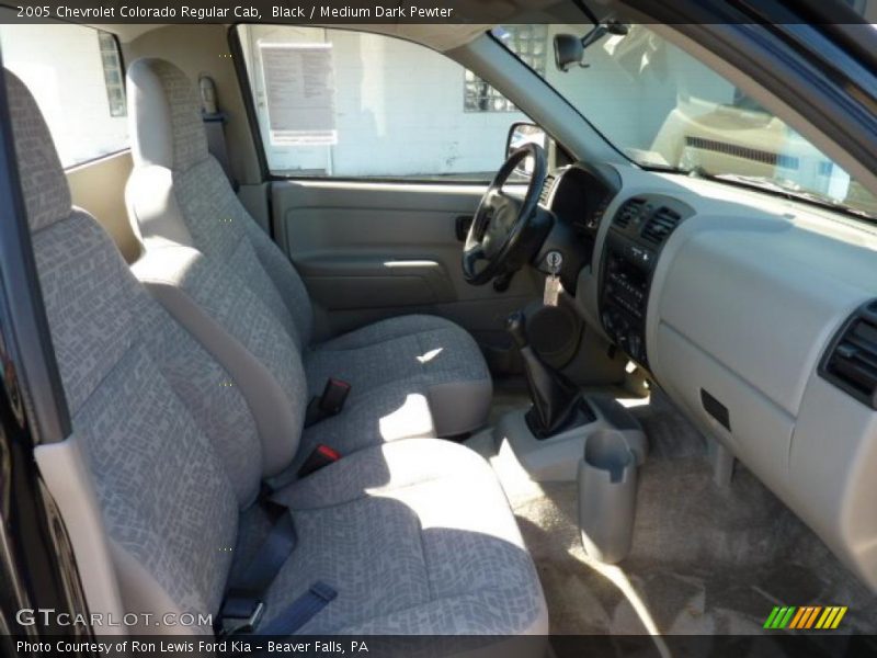 Black / Medium Dark Pewter 2005 Chevrolet Colorado Regular Cab