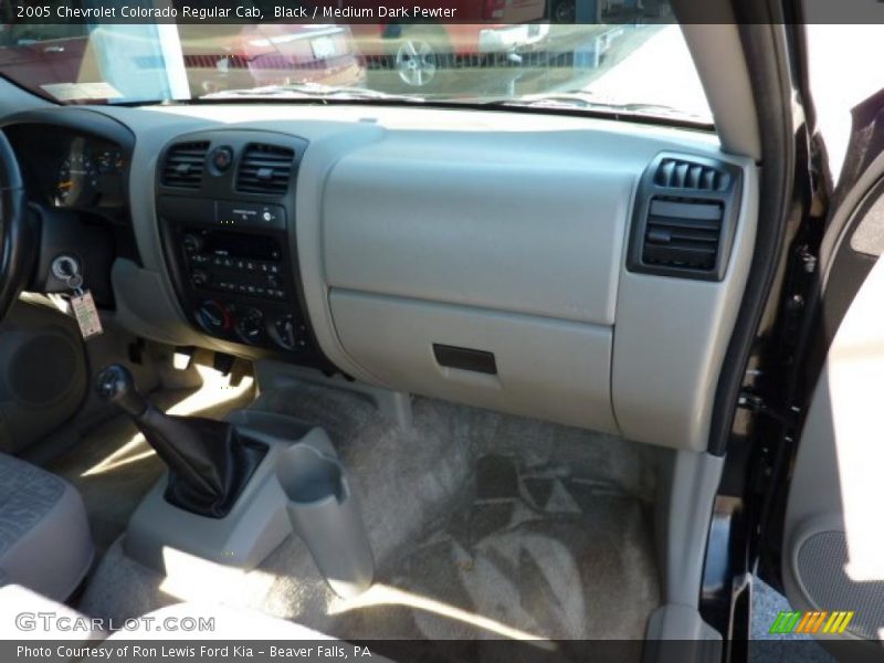 Black / Medium Dark Pewter 2005 Chevrolet Colorado Regular Cab