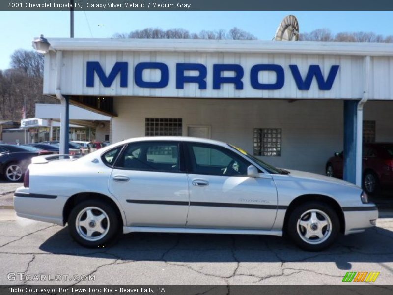 Galaxy Silver Metallic / Medium Gray 2001 Chevrolet Impala LS