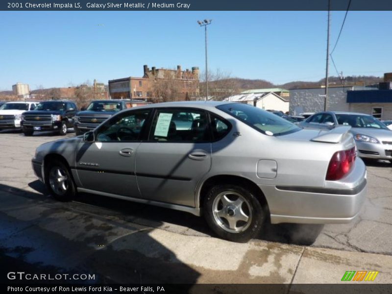 Galaxy Silver Metallic / Medium Gray 2001 Chevrolet Impala LS