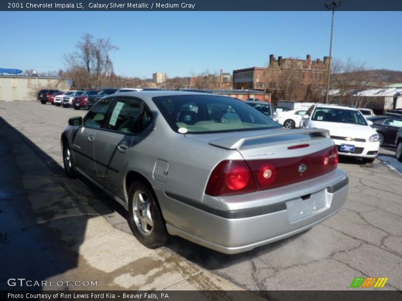 Galaxy Silver Metallic / Medium Gray 2001 Chevrolet Impala LS