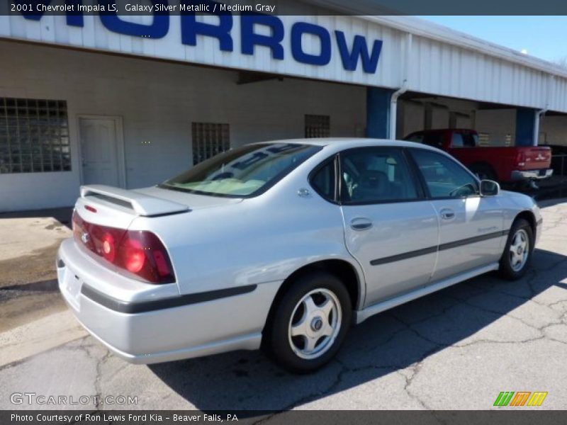 Galaxy Silver Metallic / Medium Gray 2001 Chevrolet Impala LS