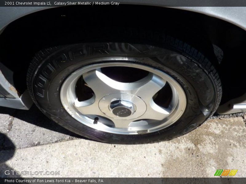 Galaxy Silver Metallic / Medium Gray 2001 Chevrolet Impala LS