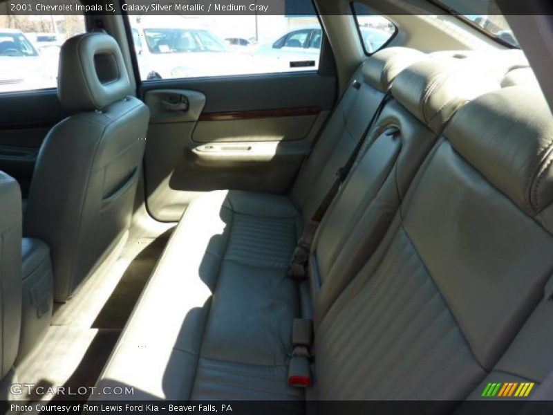 Galaxy Silver Metallic / Medium Gray 2001 Chevrolet Impala LS