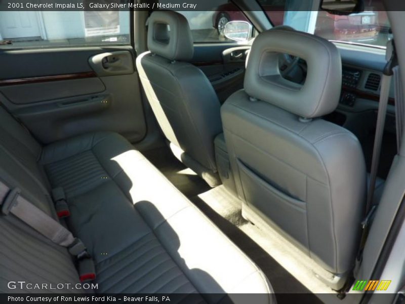 Galaxy Silver Metallic / Medium Gray 2001 Chevrolet Impala LS