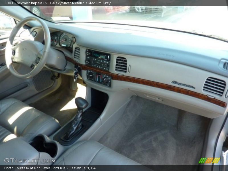 Galaxy Silver Metallic / Medium Gray 2001 Chevrolet Impala LS
