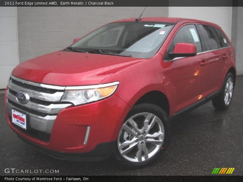 Earth Metallic / Charcoal Black 2011 Ford Edge Limited AWD