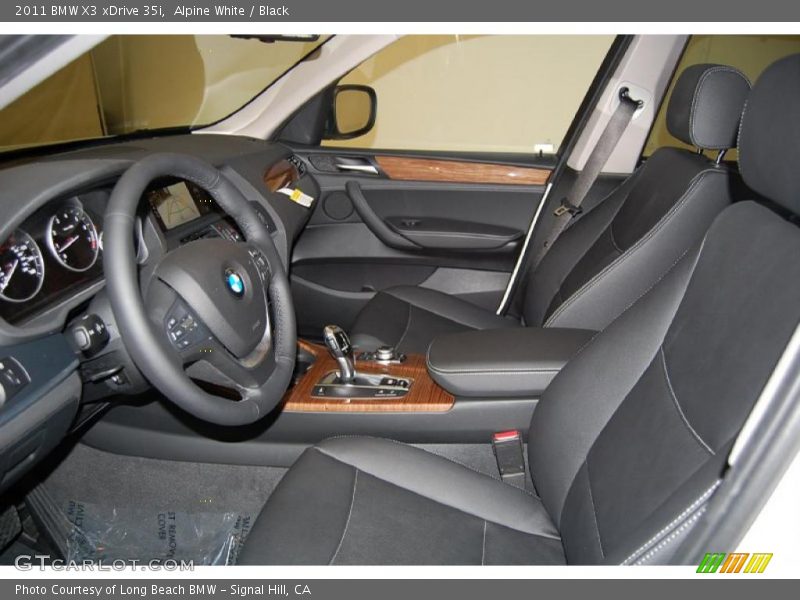  2011 X3 xDrive 35i Black Interior