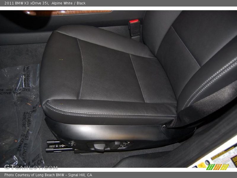 Alpine White / Black 2011 BMW X3 xDrive 35i