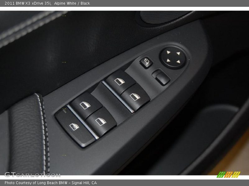 Alpine White / Black 2011 BMW X3 xDrive 35i