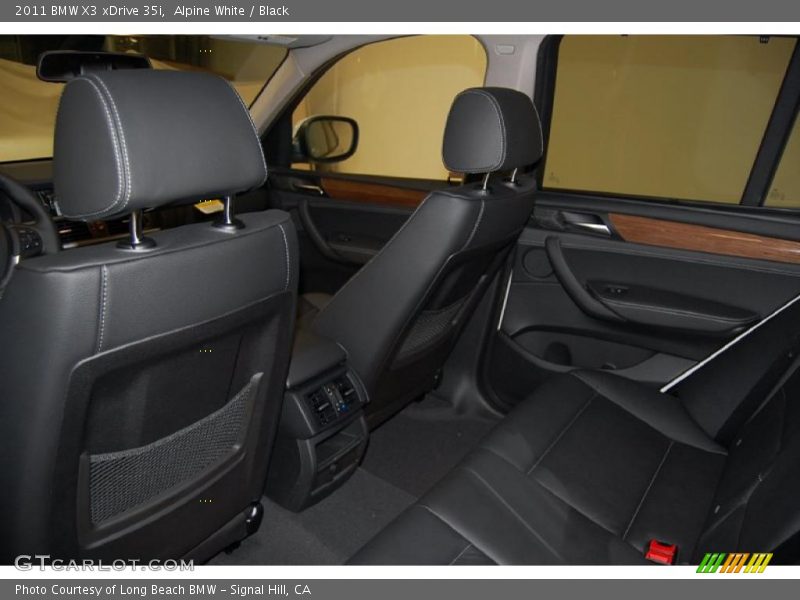 Alpine White / Black 2011 BMW X3 xDrive 35i