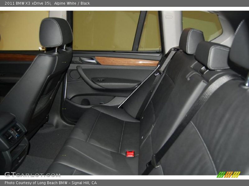 Alpine White / Black 2011 BMW X3 xDrive 35i