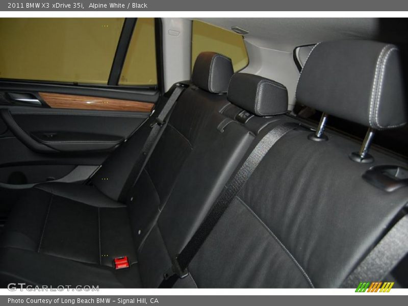 Alpine White / Black 2011 BMW X3 xDrive 35i