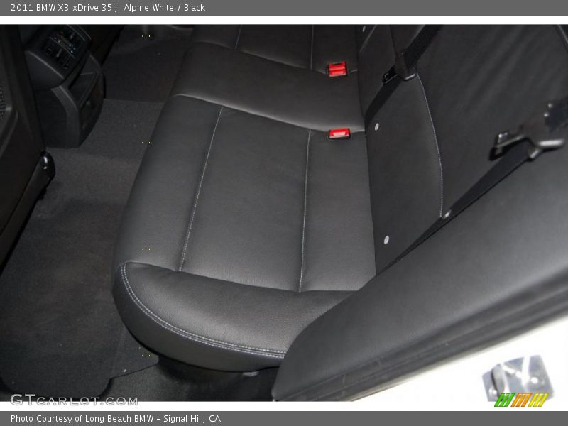 Alpine White / Black 2011 BMW X3 xDrive 35i