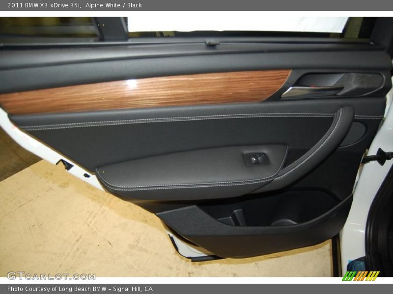 Alpine White / Black 2011 BMW X3 xDrive 35i