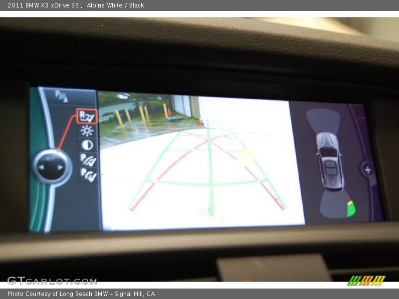 Alpine White / Black 2011 BMW X3 xDrive 35i