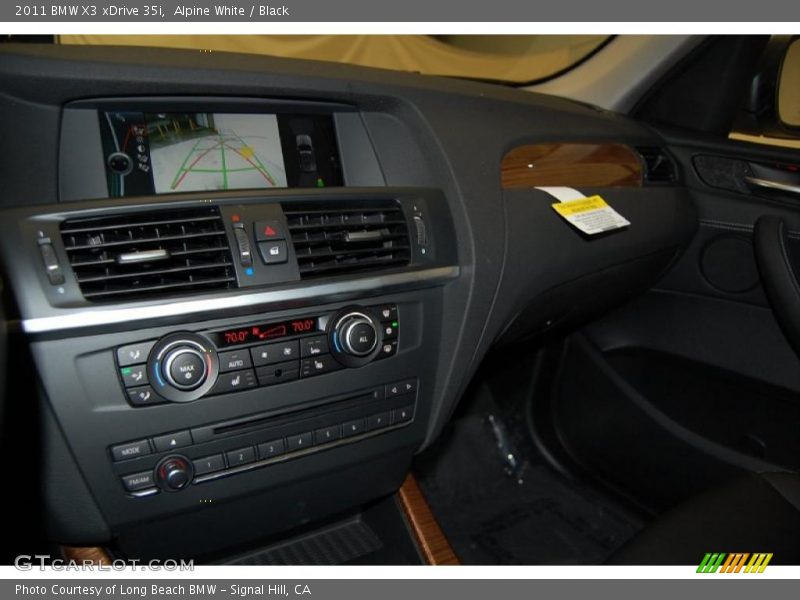 Alpine White / Black 2011 BMW X3 xDrive 35i
