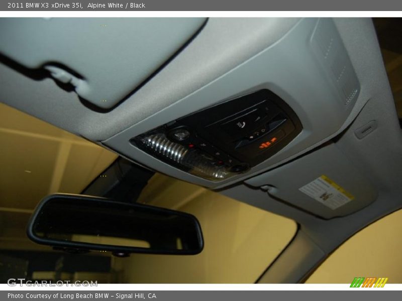 Alpine White / Black 2011 BMW X3 xDrive 35i