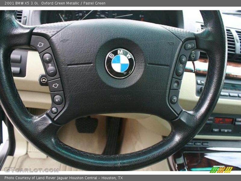 Oxford Green Metallic / Pastel Green 2001 BMW X5 3.0i
