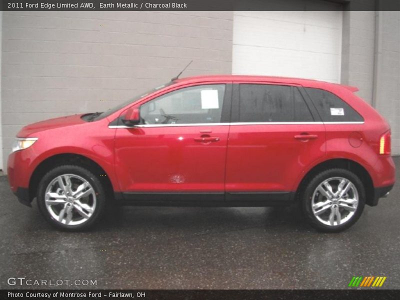 Earth Metallic / Charcoal Black 2011 Ford Edge Limited AWD
