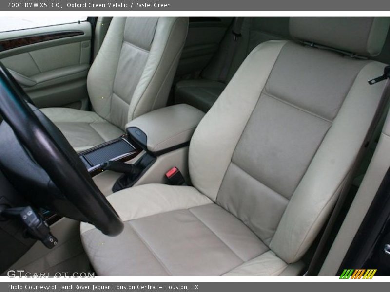 Oxford Green Metallic / Pastel Green 2001 BMW X5 3.0i