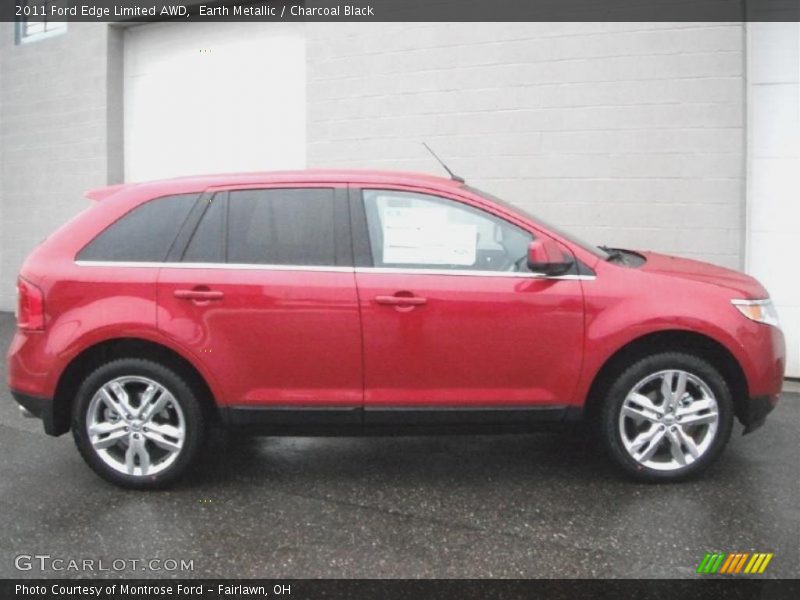 Earth Metallic / Charcoal Black 2011 Ford Edge Limited AWD