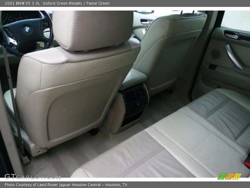Oxford Green Metallic / Pastel Green 2001 BMW X5 3.0i