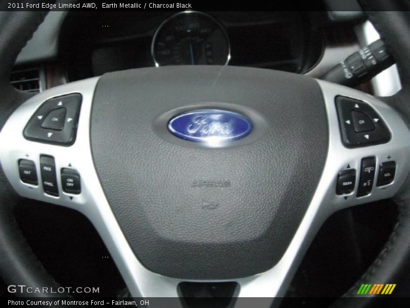 Earth Metallic / Charcoal Black 2011 Ford Edge Limited AWD