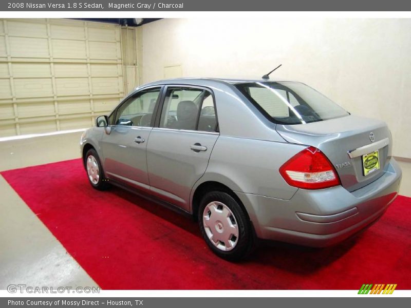 Magnetic Gray / Charcoal 2008 Nissan Versa 1.8 S Sedan