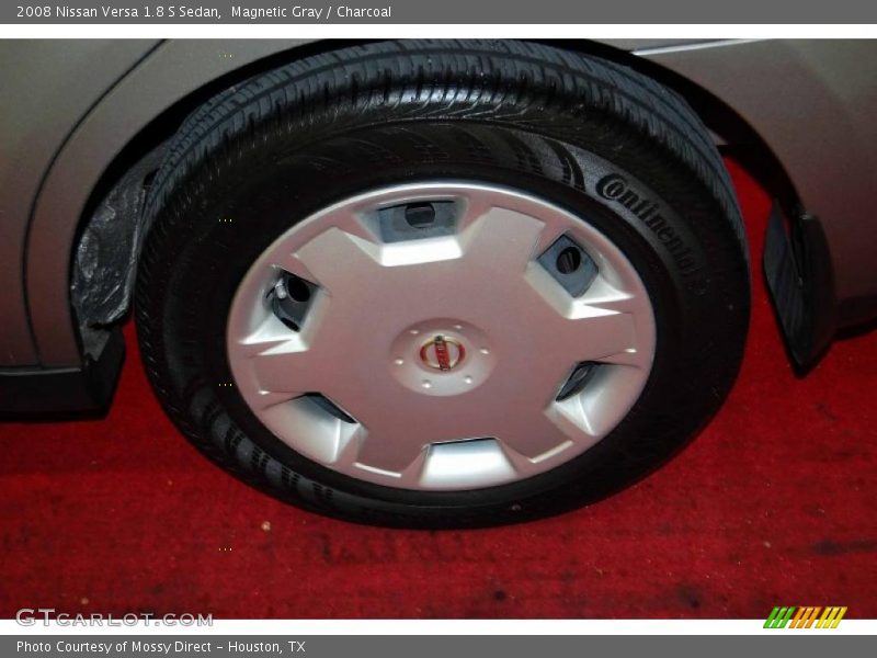 Magnetic Gray / Charcoal 2008 Nissan Versa 1.8 S Sedan