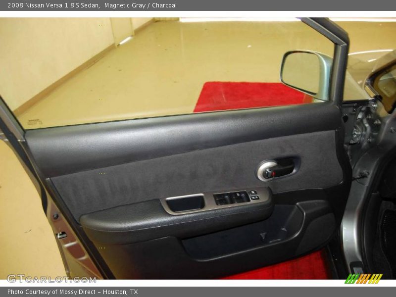 Magnetic Gray / Charcoal 2008 Nissan Versa 1.8 S Sedan