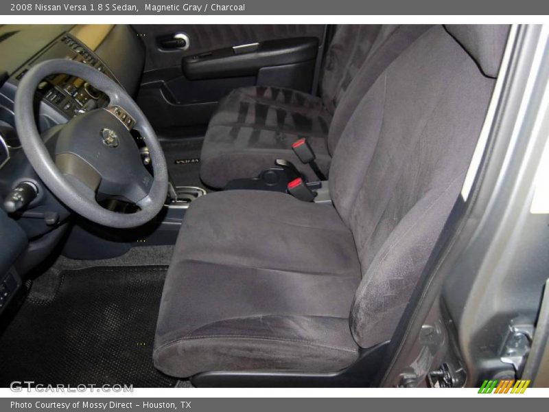 Magnetic Gray / Charcoal 2008 Nissan Versa 1.8 S Sedan