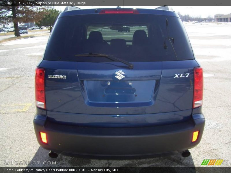 Sapphire Blue Metallic / Beige 2008 Suzuki XL7
