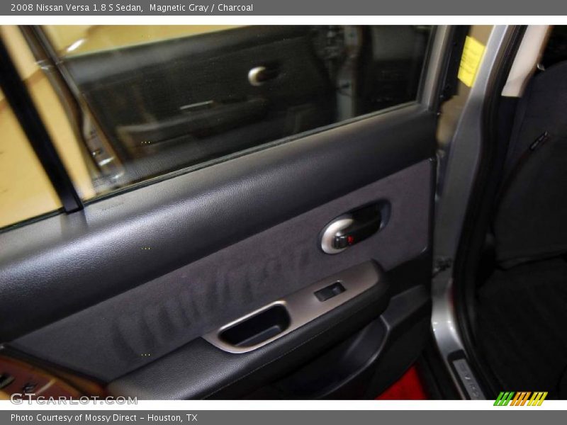 Magnetic Gray / Charcoal 2008 Nissan Versa 1.8 S Sedan