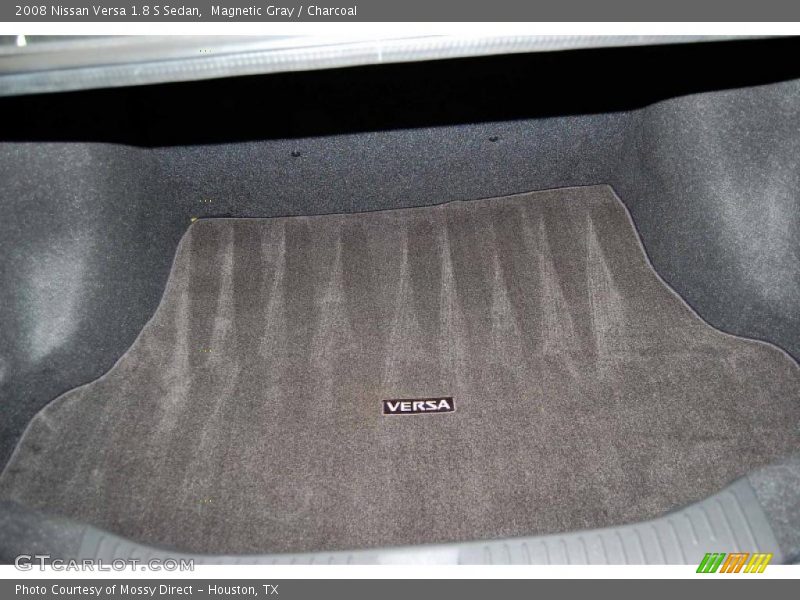 Magnetic Gray / Charcoal 2008 Nissan Versa 1.8 S Sedan