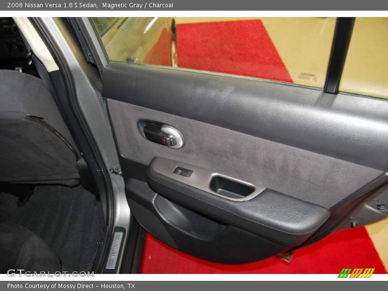 Magnetic Gray / Charcoal 2008 Nissan Versa 1.8 S Sedan