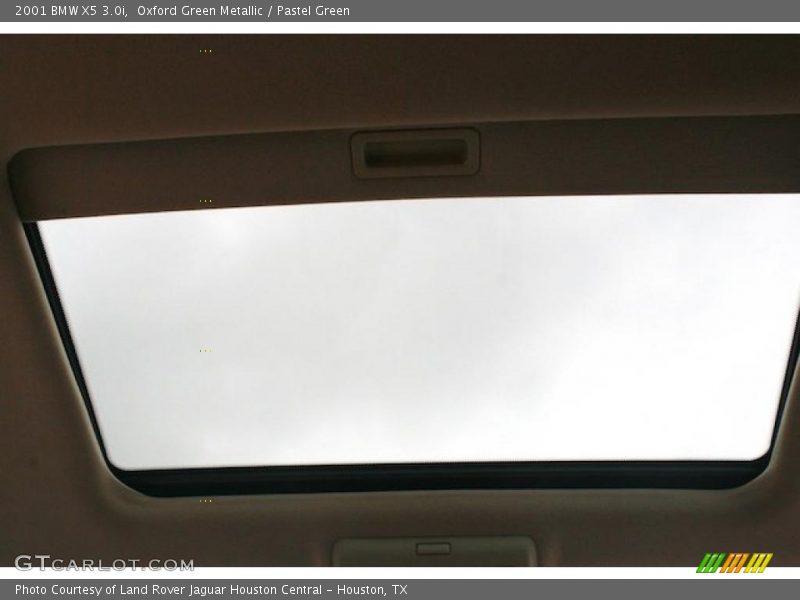 Oxford Green Metallic / Pastel Green 2001 BMW X5 3.0i