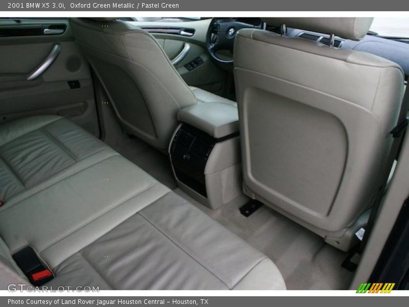 Oxford Green Metallic / Pastel Green 2001 BMW X5 3.0i