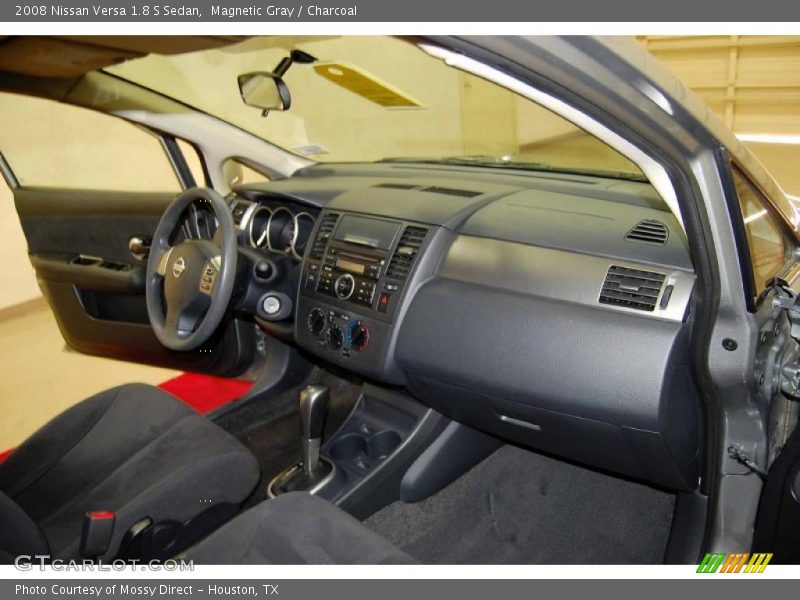 Magnetic Gray / Charcoal 2008 Nissan Versa 1.8 S Sedan