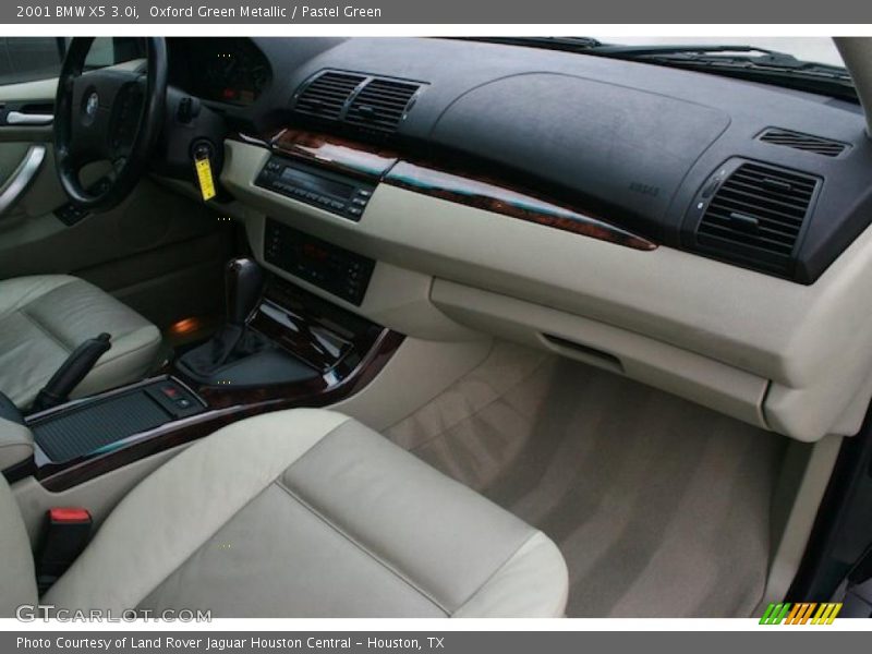 Oxford Green Metallic / Pastel Green 2001 BMW X5 3.0i