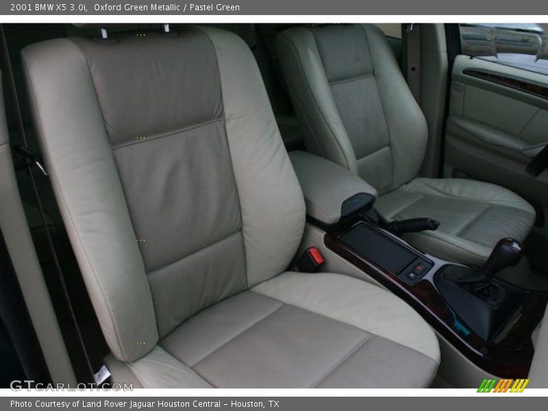 Oxford Green Metallic / Pastel Green 2001 BMW X5 3.0i