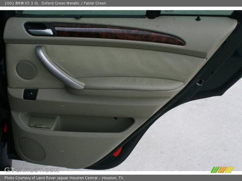 Oxford Green Metallic / Pastel Green 2001 BMW X5 3.0i