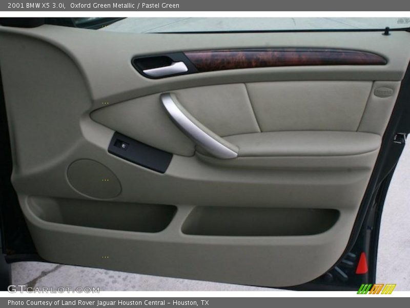 Oxford Green Metallic / Pastel Green 2001 BMW X5 3.0i