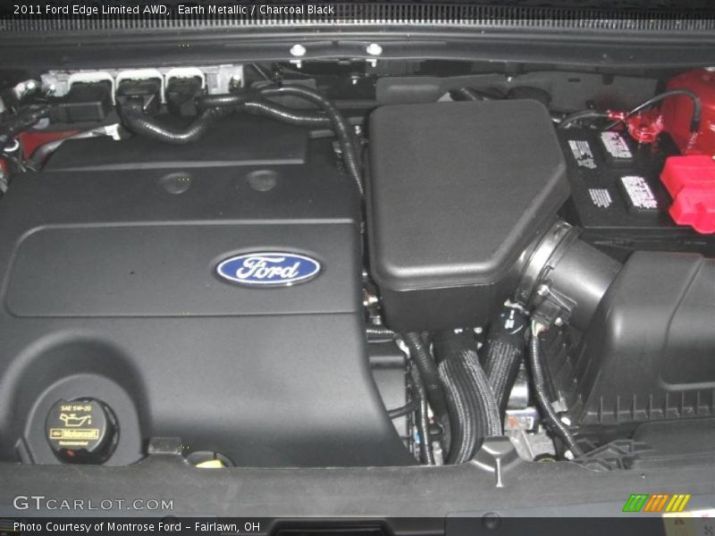 Earth Metallic / Charcoal Black 2011 Ford Edge Limited AWD