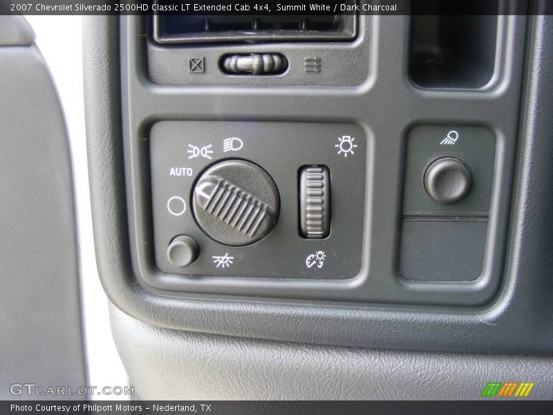 Summit White / Dark Charcoal 2007 Chevrolet Silverado 2500HD Classic LT Extended Cab 4x4
