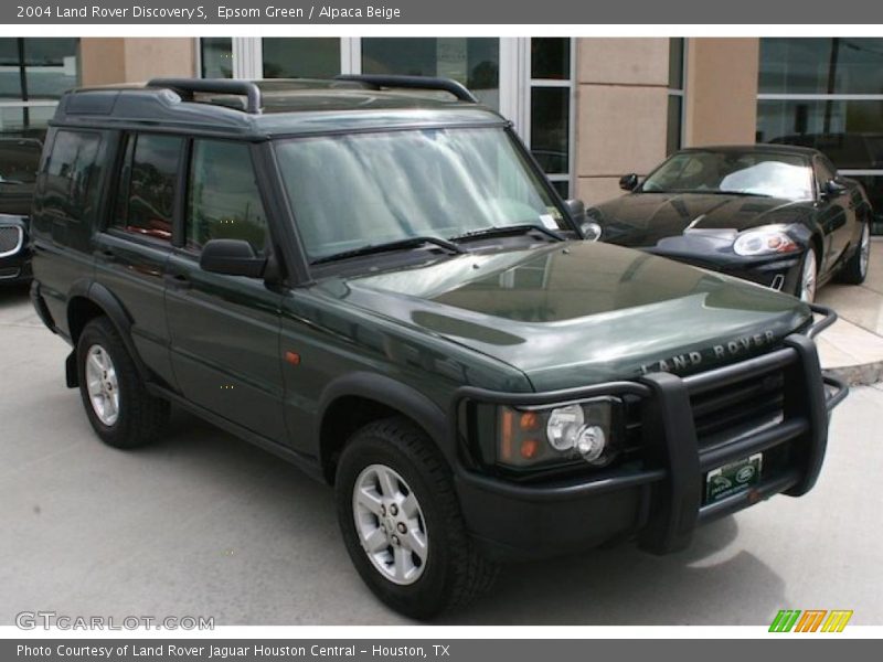 Epsom Green / Alpaca Beige 2004 Land Rover Discovery S