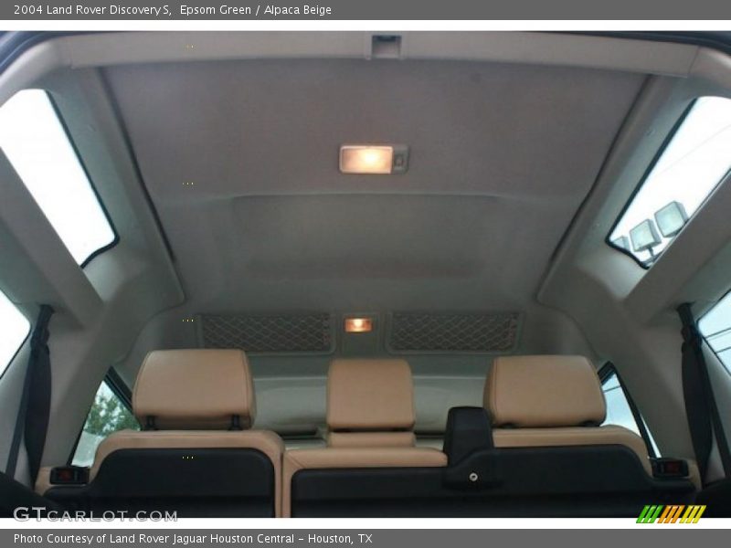 Epsom Green / Alpaca Beige 2004 Land Rover Discovery S