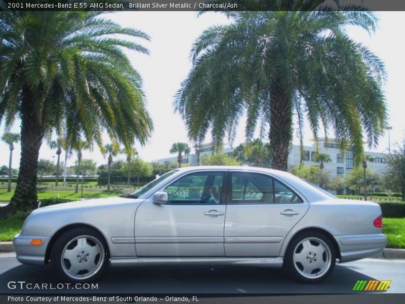  2001 E 55 AMG Sedan Brilliant Silver Metallic