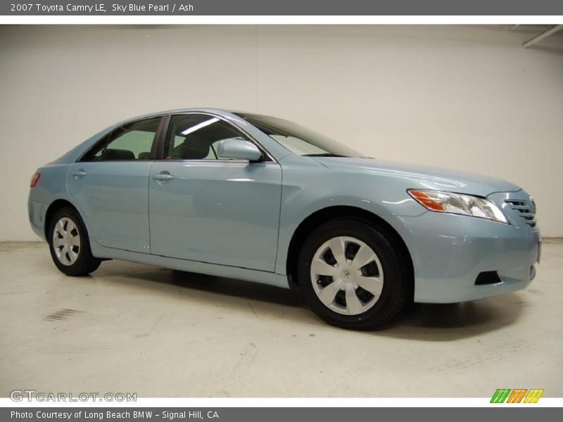 Sky Blue Pearl / Ash 2007 Toyota Camry LE