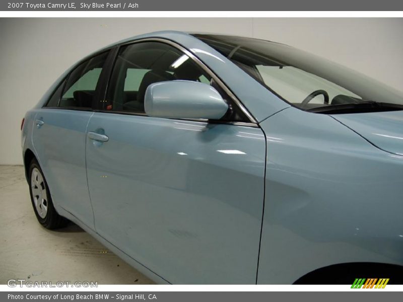 Sky Blue Pearl / Ash 2007 Toyota Camry LE